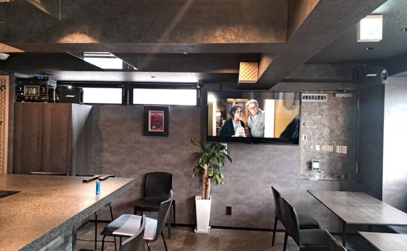 京都市 木屋町K様 カラオケ導入事例（DAM：XG-5000G）